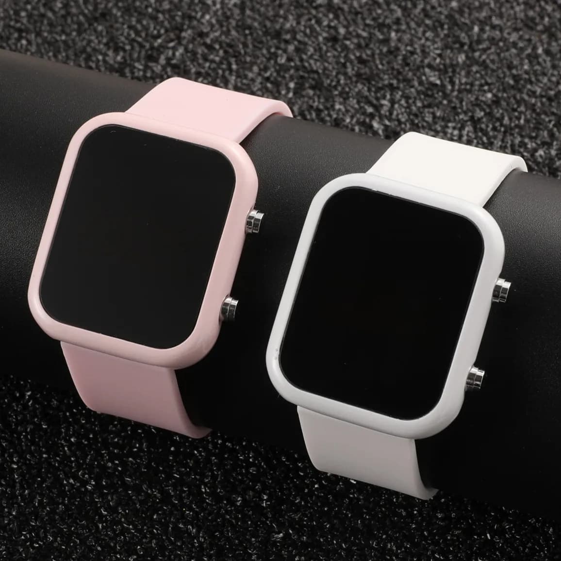 2025 Digital Watches for Women Sports Watches LED Wristwatch Ladies Silicone Strap Elegant Electronic Clock Relojes Digitales