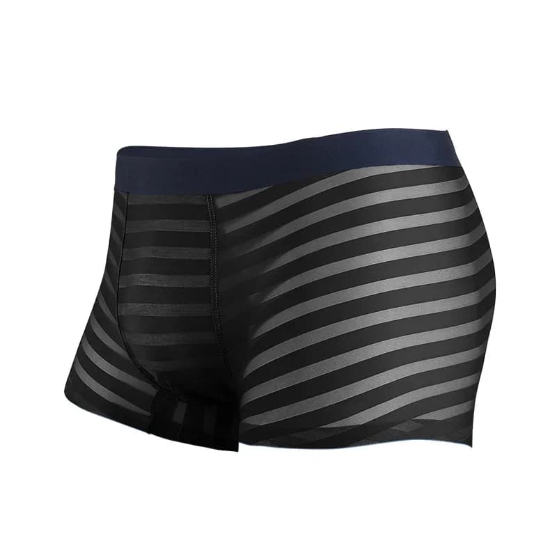 Men's underwear - Silk summer lightweight straight-leg briefs with seamless corners and breathable, antibacterial shorts
