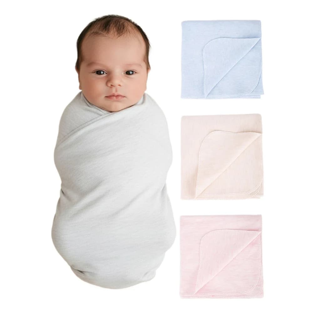 0-6 Months Baby Swaddle Blanket Single-layer Newborn Thermal Swaddle Baby Wrap Bedding Newborn Hospital Room Swaddle Blanket
