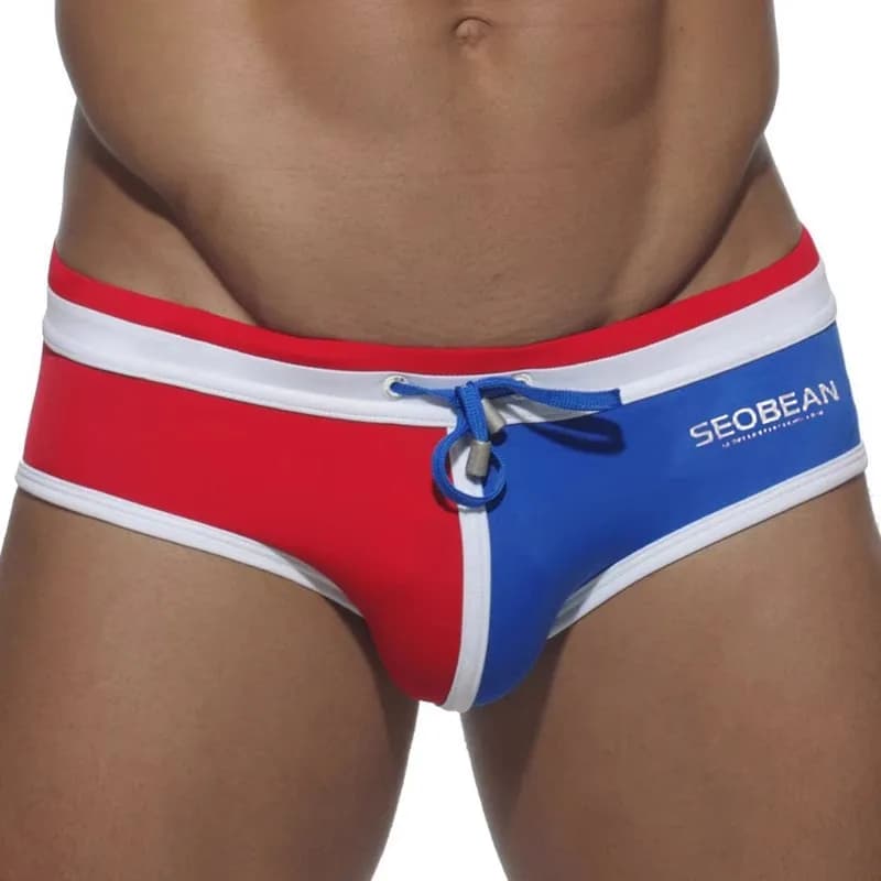 Men Swimwear Brazilian Traditional Cut Swimsuits Swim Bikini Surf Boxer Briefs Board Shorts Trunks