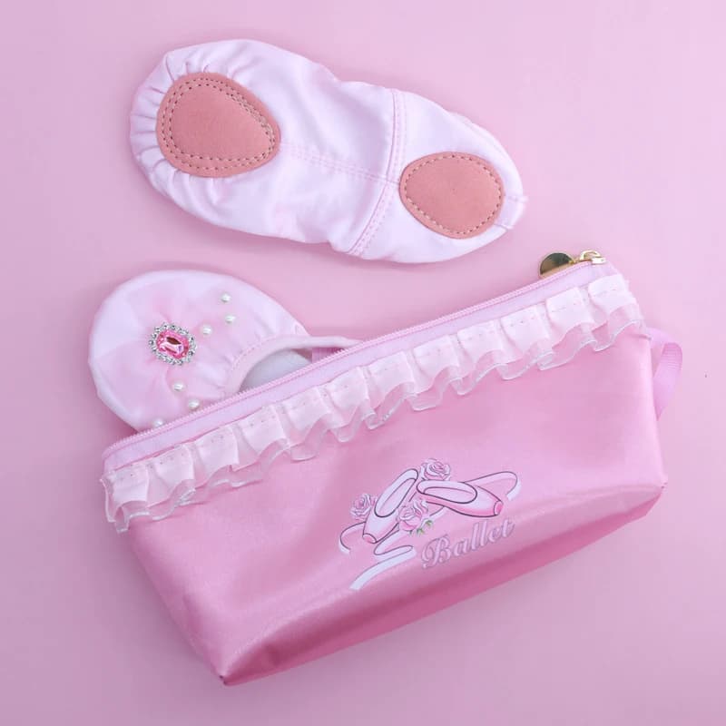 13*24.5CM Ballet Dance Bags Pink Women Girls Ballet Sports Dance Bag Girls Package Dance Baby Package Ballet Bag Handbag