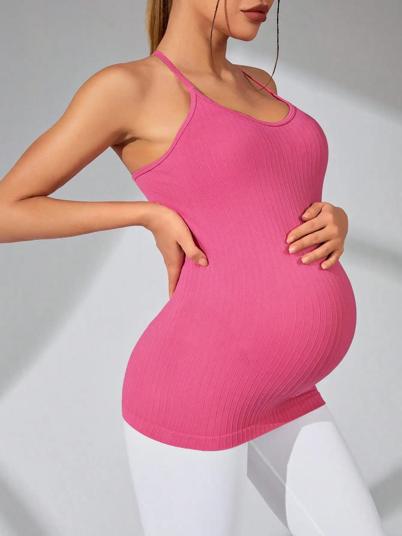 Summer Sleeveless Maternity Wear Pregnant Women Pregnant Vest Breathable Mother Clothes Casual Body Clothes