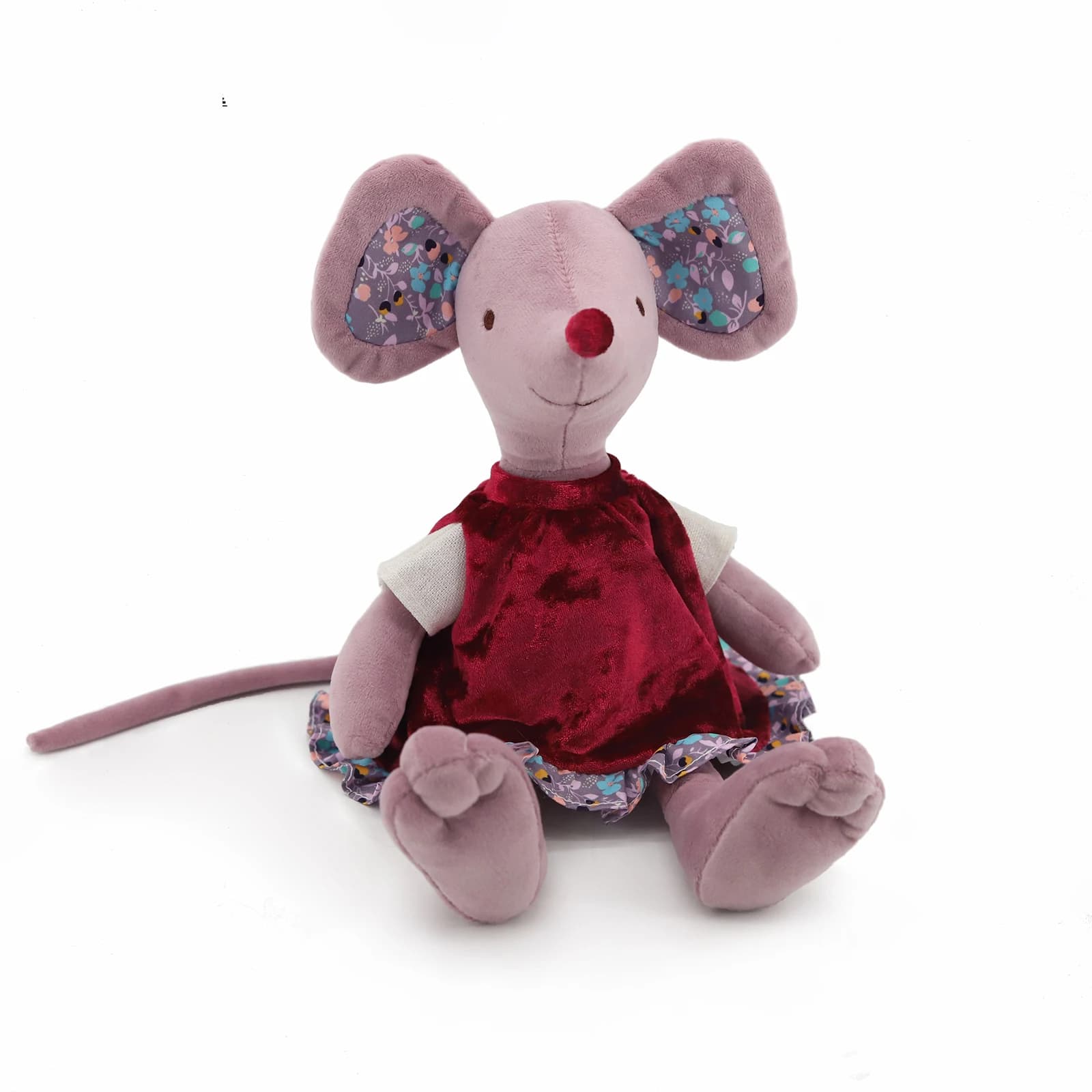 Stuffed Animal Mouse Dolls With Skirt Home Decoration Plush Mouse Toy for Children Spleeping Mate Room Ornament