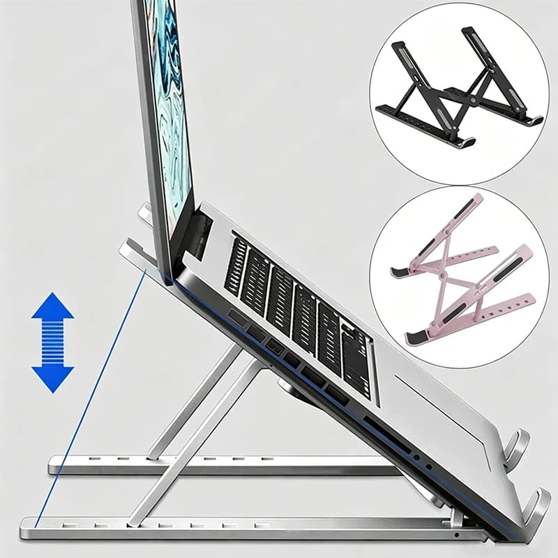 Portable Foldable Computer Monitor Stand, Adjustable Laptop Stand, Suitable for Small-Sized Tablet Dock Accessories