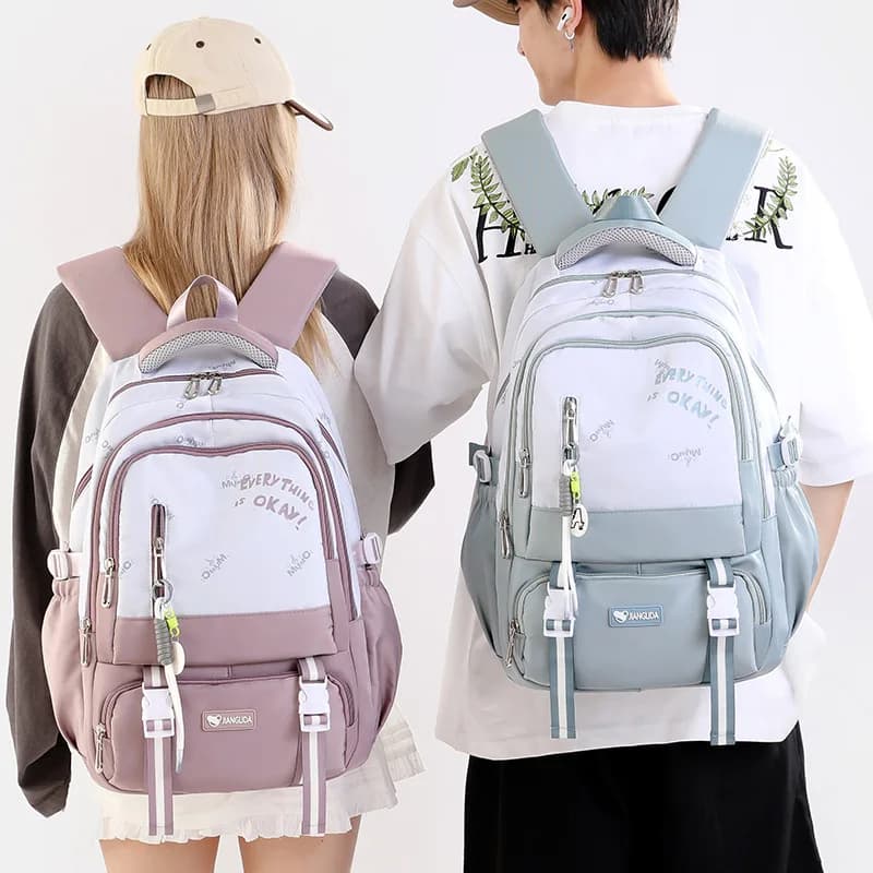 New Middle and high school students School Bags For Boys Girls Large Schoolbag Primary School Backpack Kids Book Bag Waterproof
