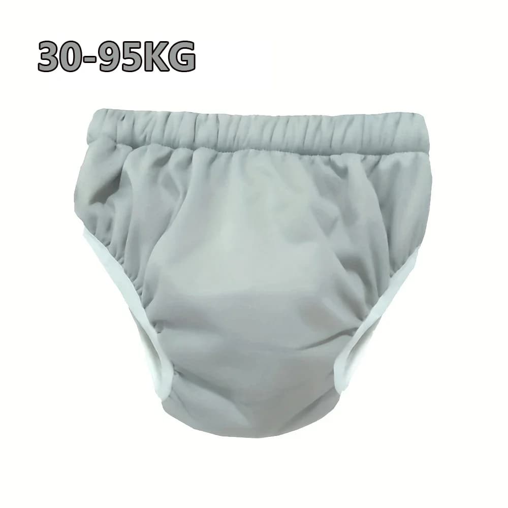 30-95KG Adult Cloth Diapers For Big Children And Teenagers, Leak-proof And Waterproof Diapers, Washable And Reusable, Unisex