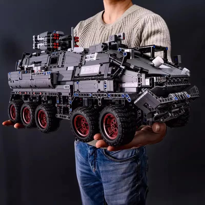 6 in 1 Military Building Blocks Tiger Police Car Armored Vehicle Aircraft Set Boys DIY Construction Toys Christmas Birthday Gift