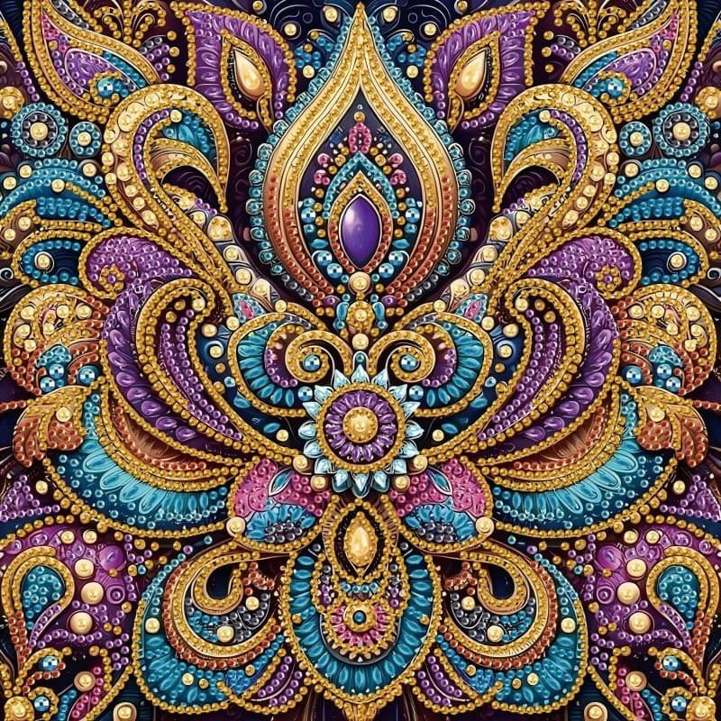 5D DIY Diamond Painting Set Mandala Special Shape Diamond Artwork Gift Wall Decoration Home Decoration