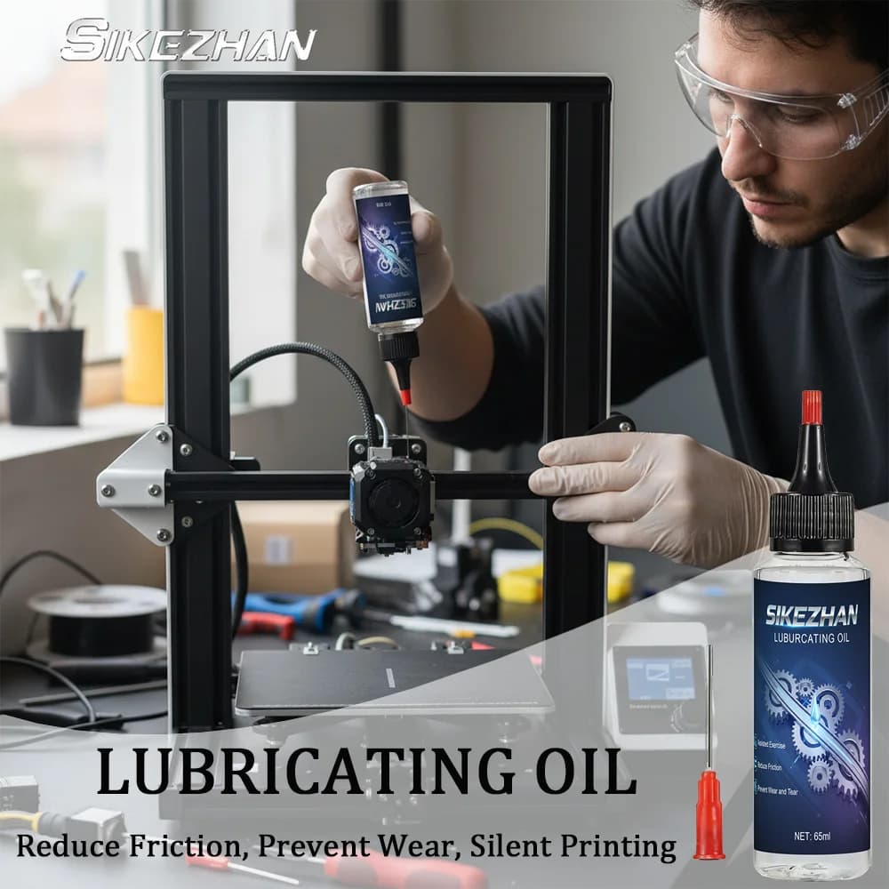 3D Printer Parts, Gear Lubricant, Rail Lubricant, Suitable for Bambu Lab X1C/A1/A1 Mini/P1S/P1P/K1 Max 3D Printer Accessories