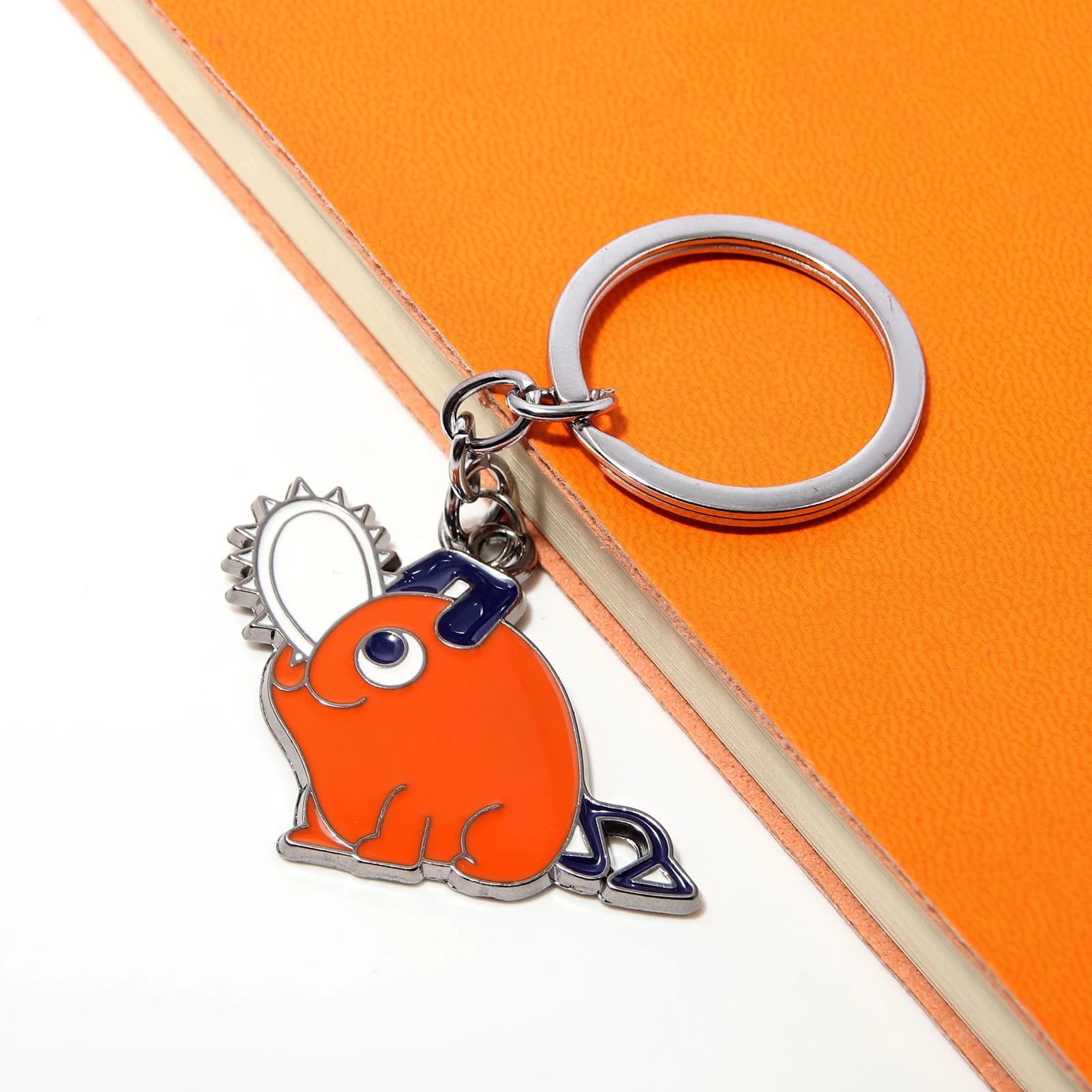 Anime Power Saw Man Keychain Cute Pochita Cosplay Figure Ornaments Pendant Phone Chain Charms Jewelry Accessories Gift