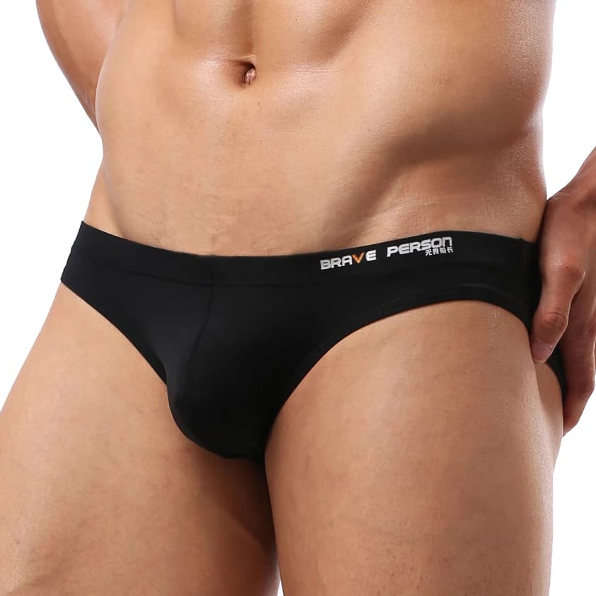 Sexy Men Swimsuits Brief Swimwear Bikini Low Rise Summer Man Sport Surf Board Bathing Solid Gay Wear