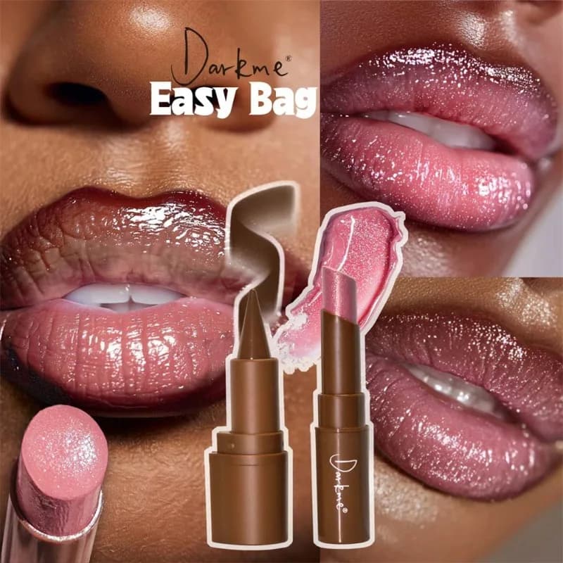 Smooth Lip Liner Pencil Tapered Tip Pearlescent Lipstick Set Matte Mirror Waterproof Long Lasting Sparkling Lips Makeup Combo