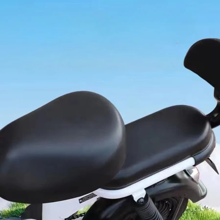 1set Motorcycle Seat Covers Autocycle Seat Cushion Waterproof Pu Leather Anti Scratch Cover Mats Motorcycles Seats Cover