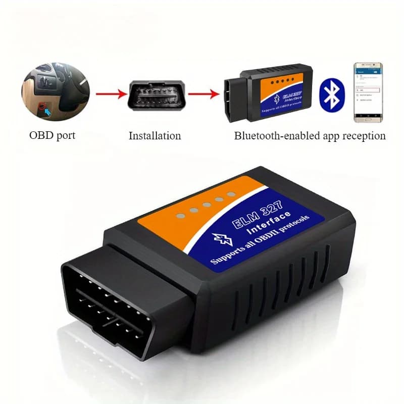 Car Code Scanner, Compact Scanner, Portable Device, Durable, Precision Tool, Diagnostic Equipment, Vehicle Owner, Automotive Technician