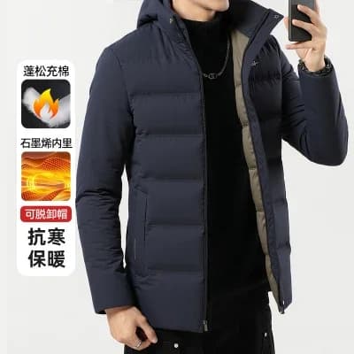 Parkas Outdoors Hooded Winter Warm Coats Long Mens Winter Clothes Windproof Parkas New Arrived Windproof Thickening Men Tops