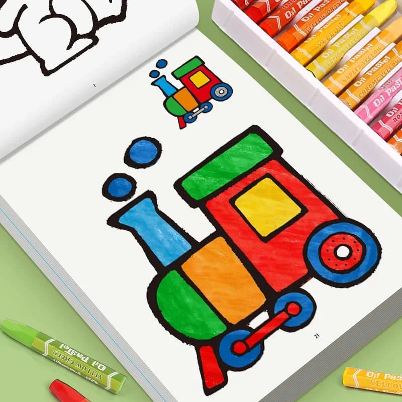 32 Pages of Painting And Graffiti Coloring Book to Learn Art, Painting, Enlightenment, And Improve Understanding Ability