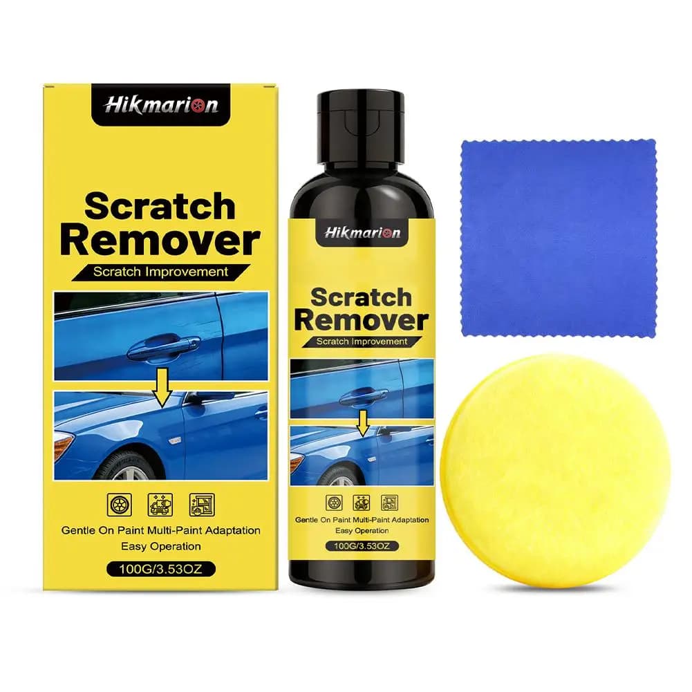 Car Scratch Repair Polish Wax Removes Fine Scratches & Restores Shine,Gentle Formula Paint Care for Daily Maintenance Protection