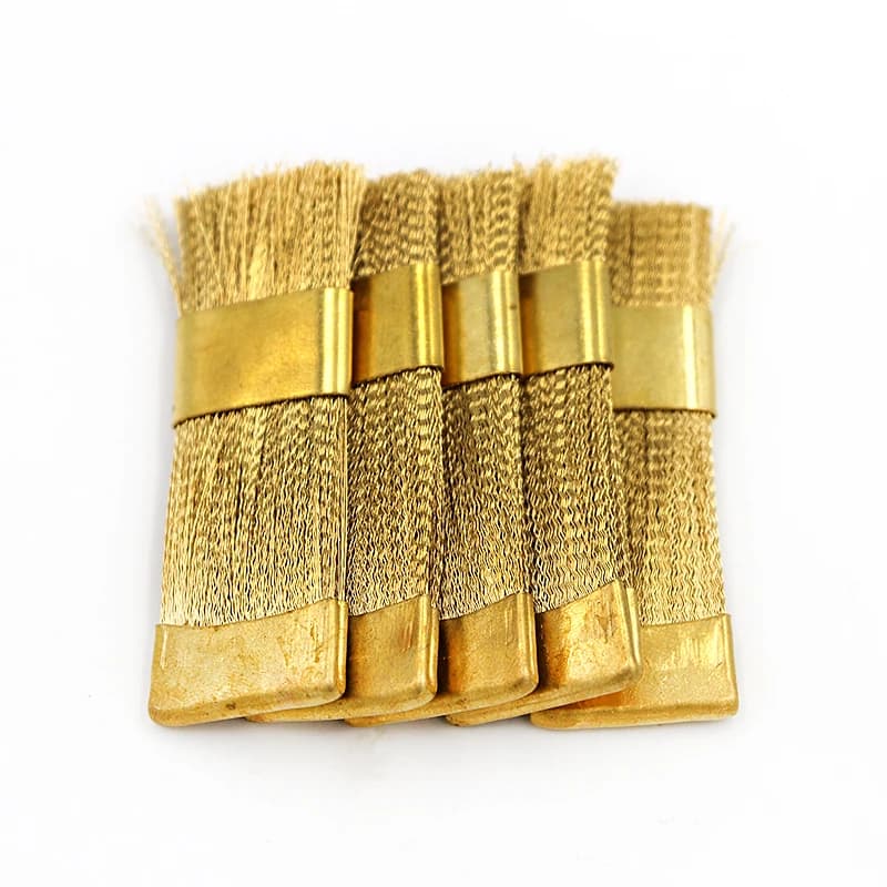 Nail Art 1Pc Nail Drill Bits Cleaning Brush Copper Wire Brushes For Electric Manicure Drills Brusher Clean Tool