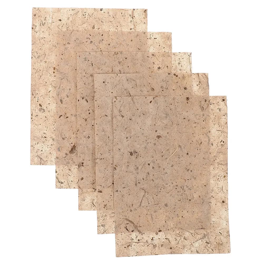 20pcs Bark Sheets Handmade Natural Vintage Craft Paper For Decoupage Calligraphy Scrapbooking Diy Rice Paper Art Projects