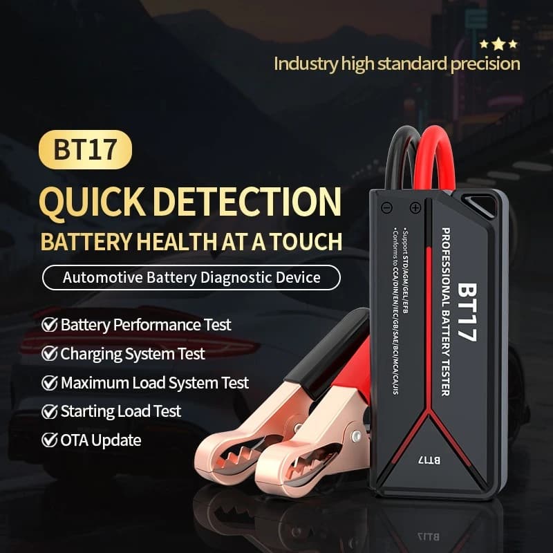 Battery Tester Inspection Tools Car Diagnostic Tool Automotive Novelties Auto Accessories Maintenance Automobiles Parts