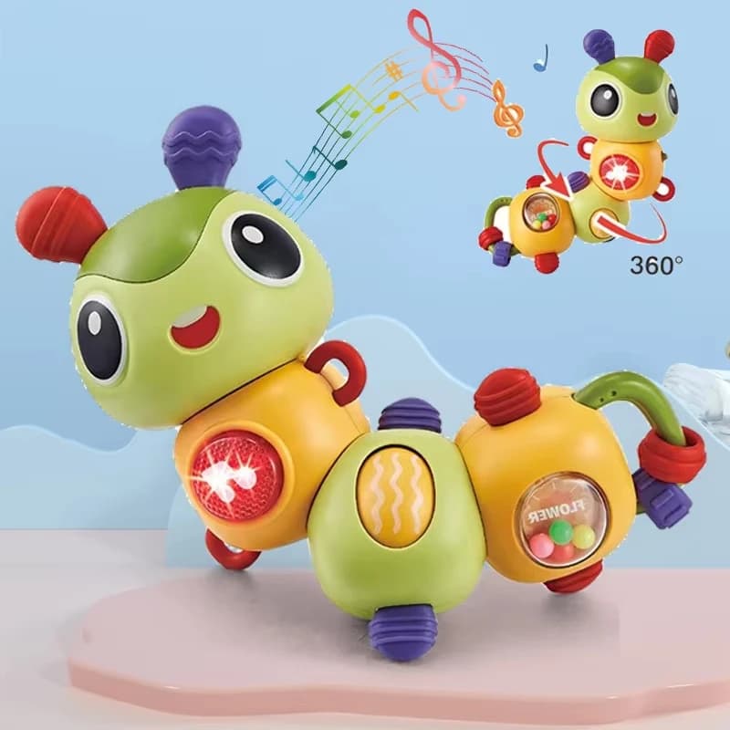 Baby Musical Sensory Toys for Babies 6-12 Months Infant Toddler Sound and Light Interactive Toy Rattles Motor Skill Toys for Kid