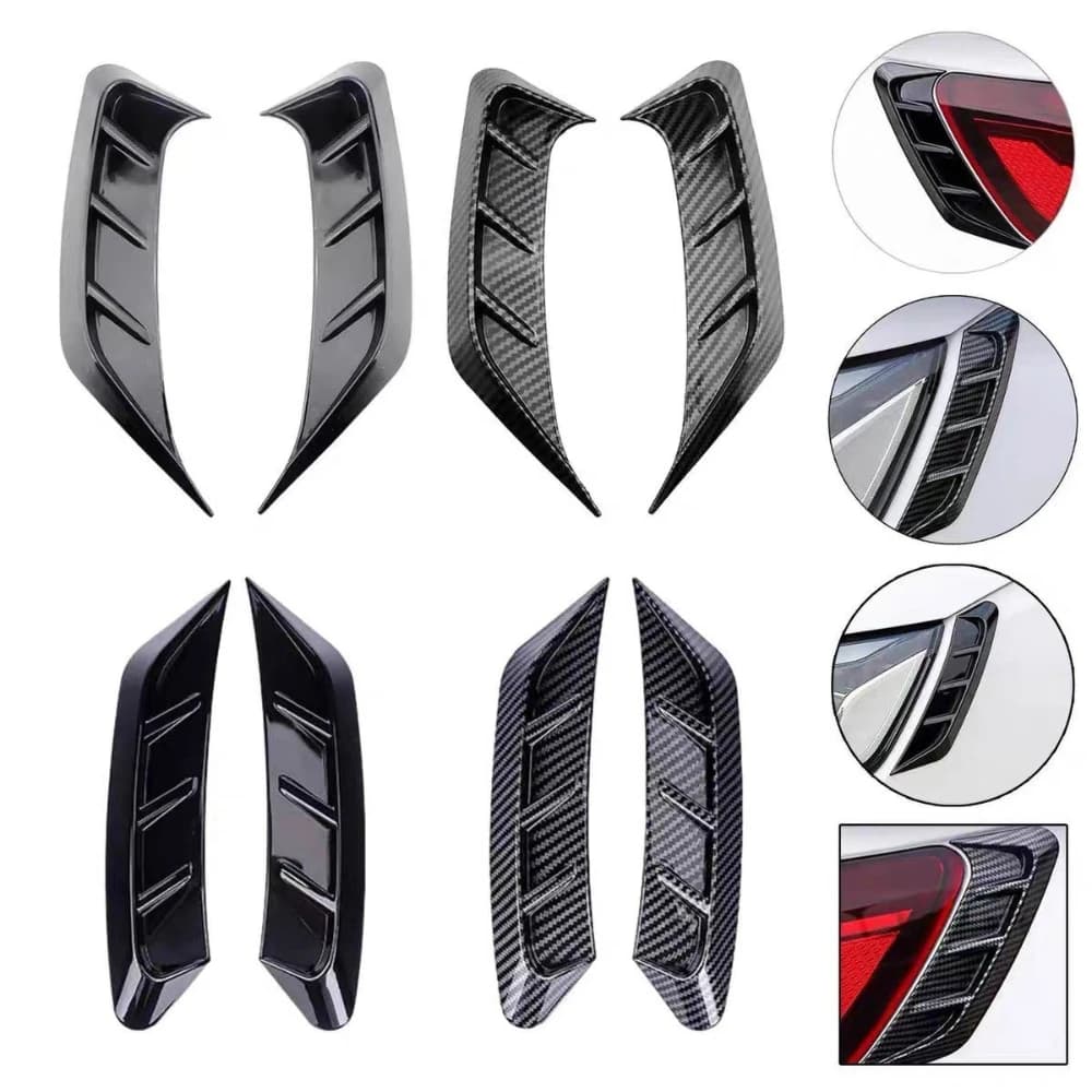 Car Exterior Decoration Parts, Suitable for Front and Rear Headlight Decoration, Leaf Plate or Front and Rear Decoration