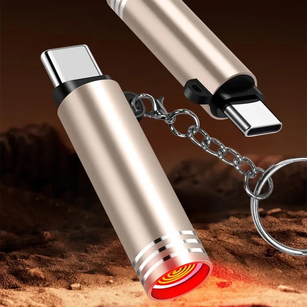 Type-C Mobile Cigarette Lighter Mini Electronic Cigarette Lighter Car Plug Mobile Phone Ignition Device Car Accessories