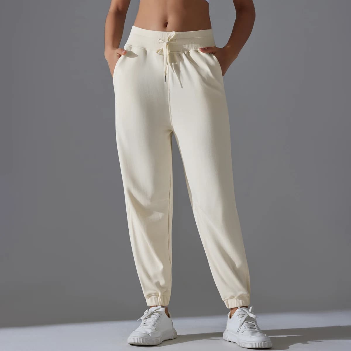 Women's Pants Soft Joggers Fitness Sweatpants Comfortable Trousers Womens Baggy Pants Woman Drawstring Four Seasons Sweatpants