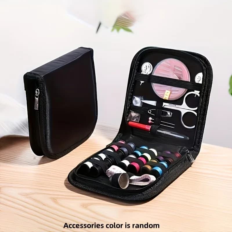 47/62pcs Sewing Kit With Sewing Supplies And Accessories Color Threads, Needle And Thread Kit Products For Small Fixe