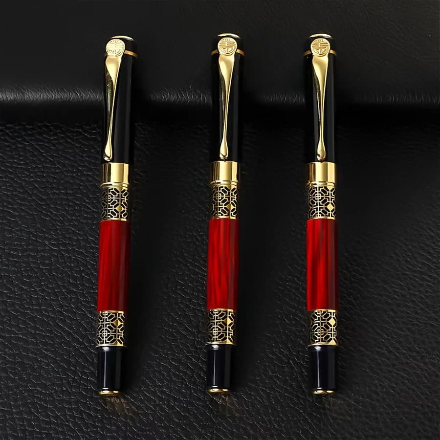 5pcs/set Classic High-Quality Luxurious Ballpoint Pens Elegant Smooth-Writing These Pens for School Office Business Gifts