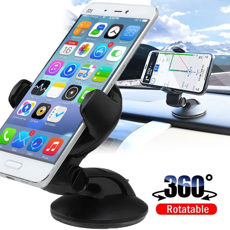 Universal Mobile Car Phone Holder for Phone In Car Holder Windshield Cell Stand Support Smartphone Voiture Mobile Phone Holder