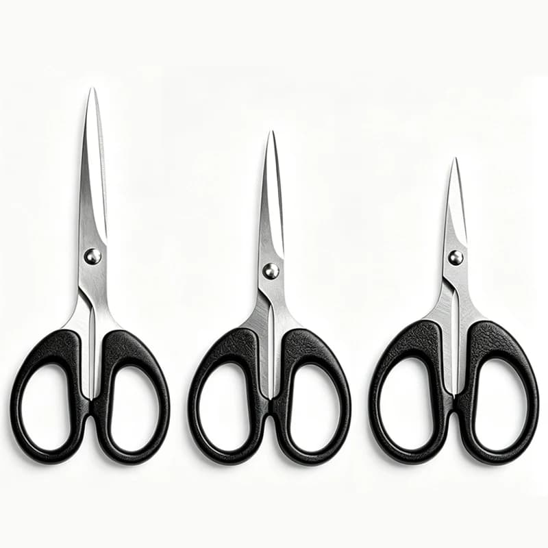 1/24PCS Multipurpose Household Scissors with Sharp Stainless Steel Blade, Comfort Grip for Office & School Use