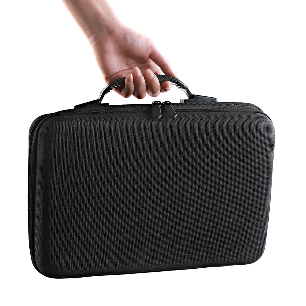 One Empty Portable Safety Tattoo Equipment Kit Tool Box Instrument Case Storage Box Suitcase Impact Resistant Case with Sponge