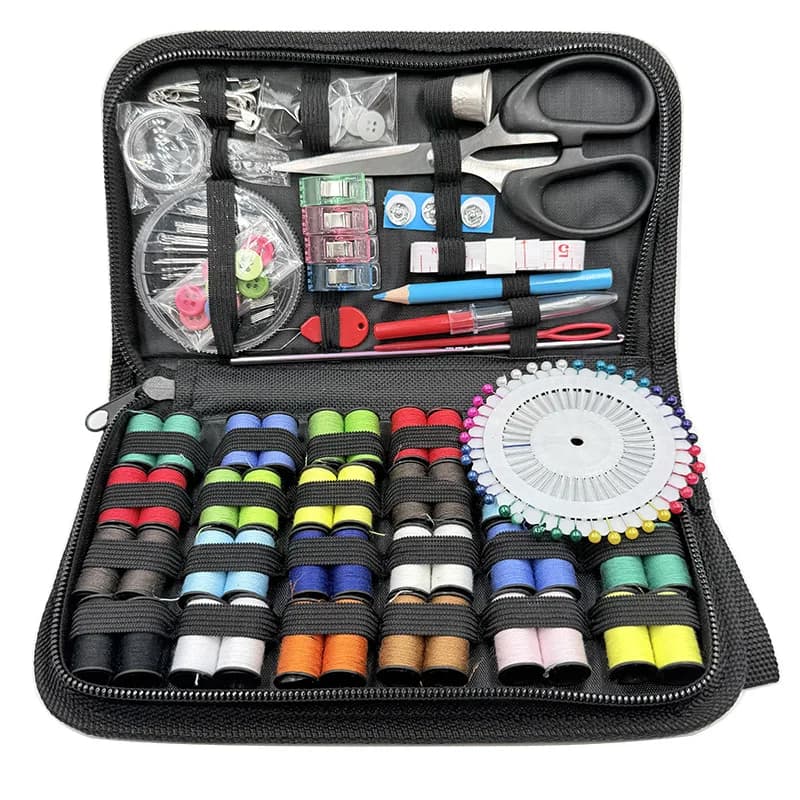 Wholesale Sewing Kit Complete Set with Threads Needles Scissors Tape Measure and More for DIY Handcraft Projects Home and Travel