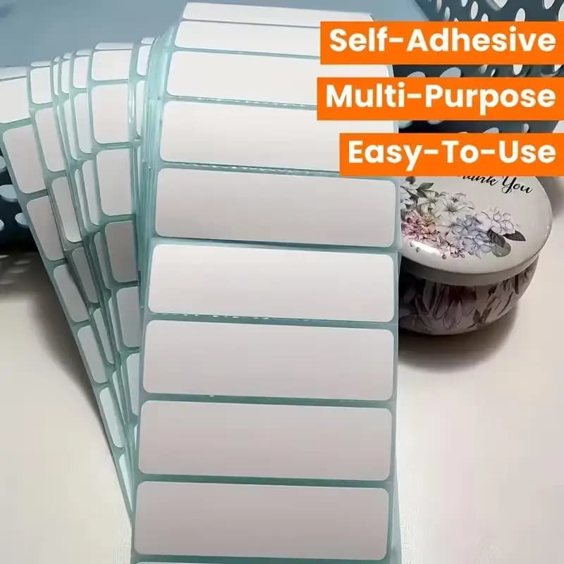 100pcs Label Stickers – High Quality Paper for Writing Notes, Reminders & Important Information, Stationery