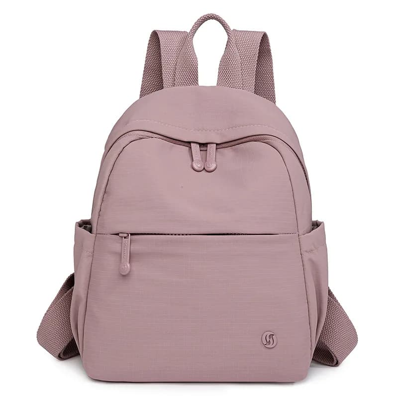 Stylish Minimalist Backpack for Women Lightweight Travel Bag with Phone Key Storage Small Chic Rucksack