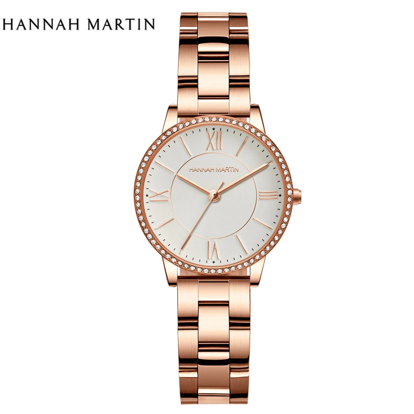 Famous Watch For Women Brand British Designer Original Japanese Movement Luxury Ladies Leather Rhinestone Wristwatch Reloj Mujer