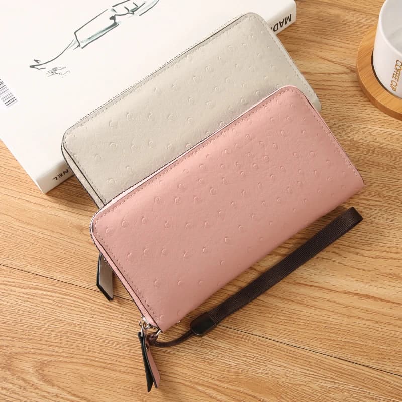 PUClutch bag women's wallet new high-end fashion zipper long wallet