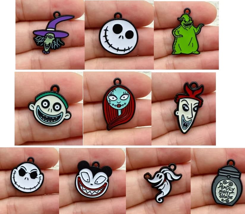10 Pcs Pendants Charms Jewelry Earrings Pendants Necklaces Bracelets DIY Accessories gift