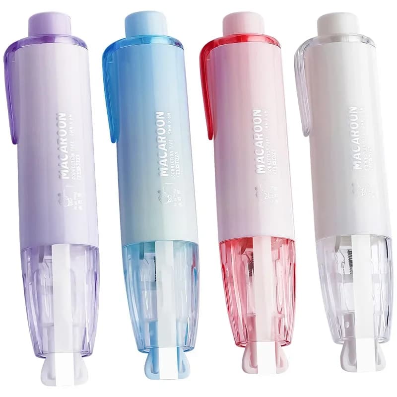 1Pc Creativity Large Capacity Press Correction Tape Student Writing Corrector Tool Stationery Back to School Office Supplies