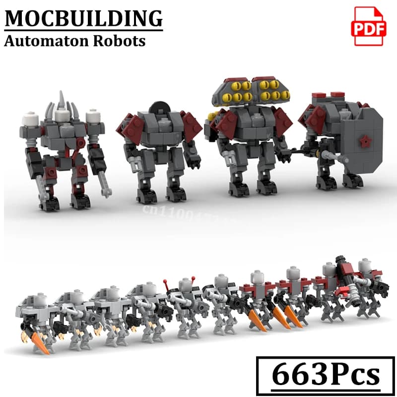 Robot Army Model MOCBUILDING Creative Bricks Super Destroyer Construction Bricks Toys Gift