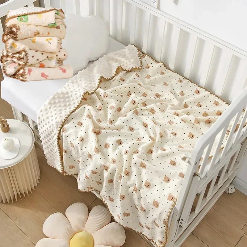 Baby Blanket Boy Girls Soft Fleece Swaddling Newborn Baby Bedding Swaddle Blankets Toddler Stroller Cover Mommy Kids Blankets