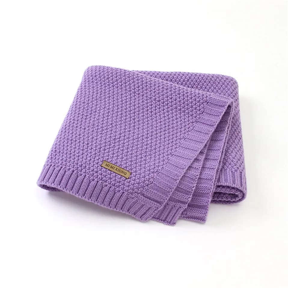 Baby Blankets Knitted Newborn Swaddle Wrap Blanket Cartoon Rabbit Toddler Photograph Props Multifunction Children Covers