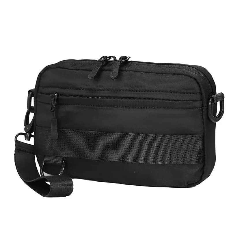 Men's Cross Shoulder Bag Small Canvas Crossbody Bags for Man Oxford Cloth Fashion Sling Messenger Phone Bags Male Sports Handbag