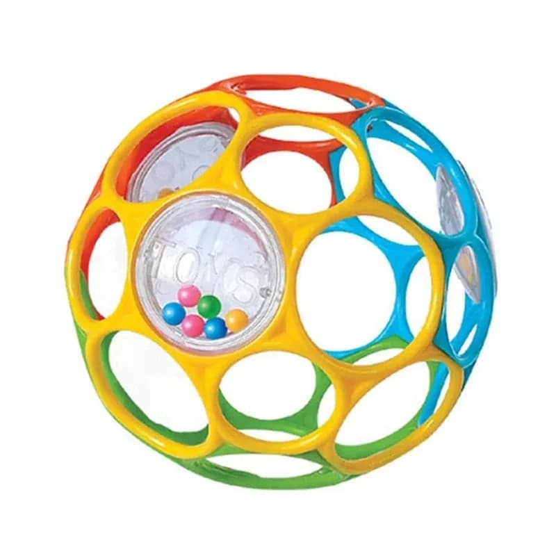 Sensory Teething Ball for Babies, Promotes Motor Skill Development, Baby Shaker, Chew Toy for Teething,Infant , Educational.
