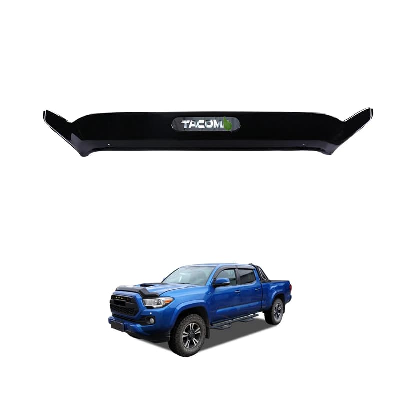 Exterior Accessories Black Color with LED Design Bonnet Guard Wholesale Front Protector for Toyota Tacoma 2016-2023