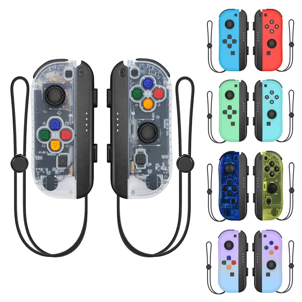 Joy Cons Gamepad For Switch/OLED/Lite Controller Bluetooth Wireless Joystick With Vibration Trubo Wake Up Function