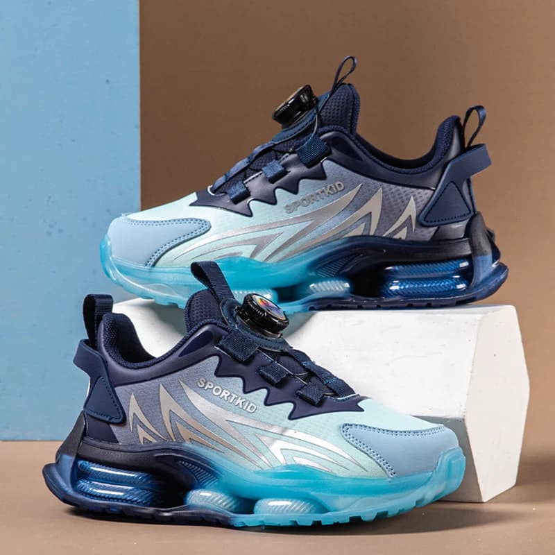 Boys Sports Sneakers Kids Athletic Shoes Outdoor Running Tennis Basketball Casual Walking Footwear Non-slip Size 29-39