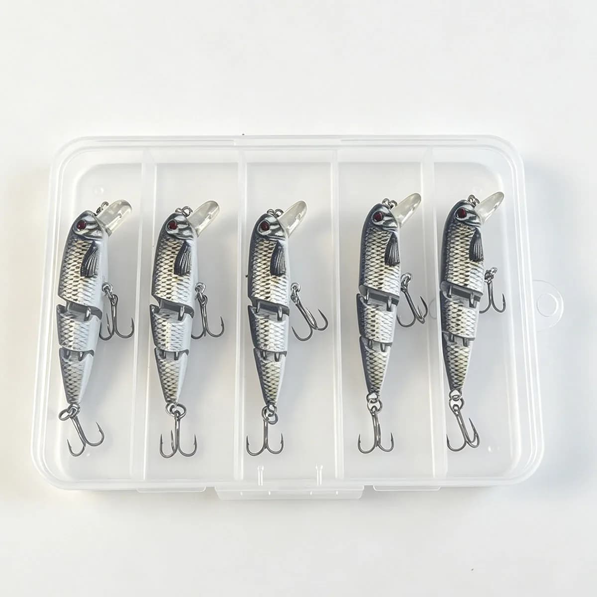 Fishing Lures with Hooks, Wiggling, Vibrating, Rattling and Gurgling for More Bites,Swimbaits for Bass, Trout, Crappie, Walleye