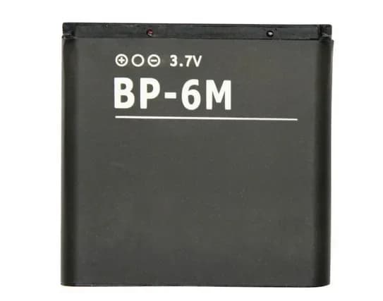 1100mAh Rechargeable Battery BP-6M BP6M BP 6M Mobile Phone Batteries for Nokia 6233 6280 6288 9300 N73 N77 N93 N93S